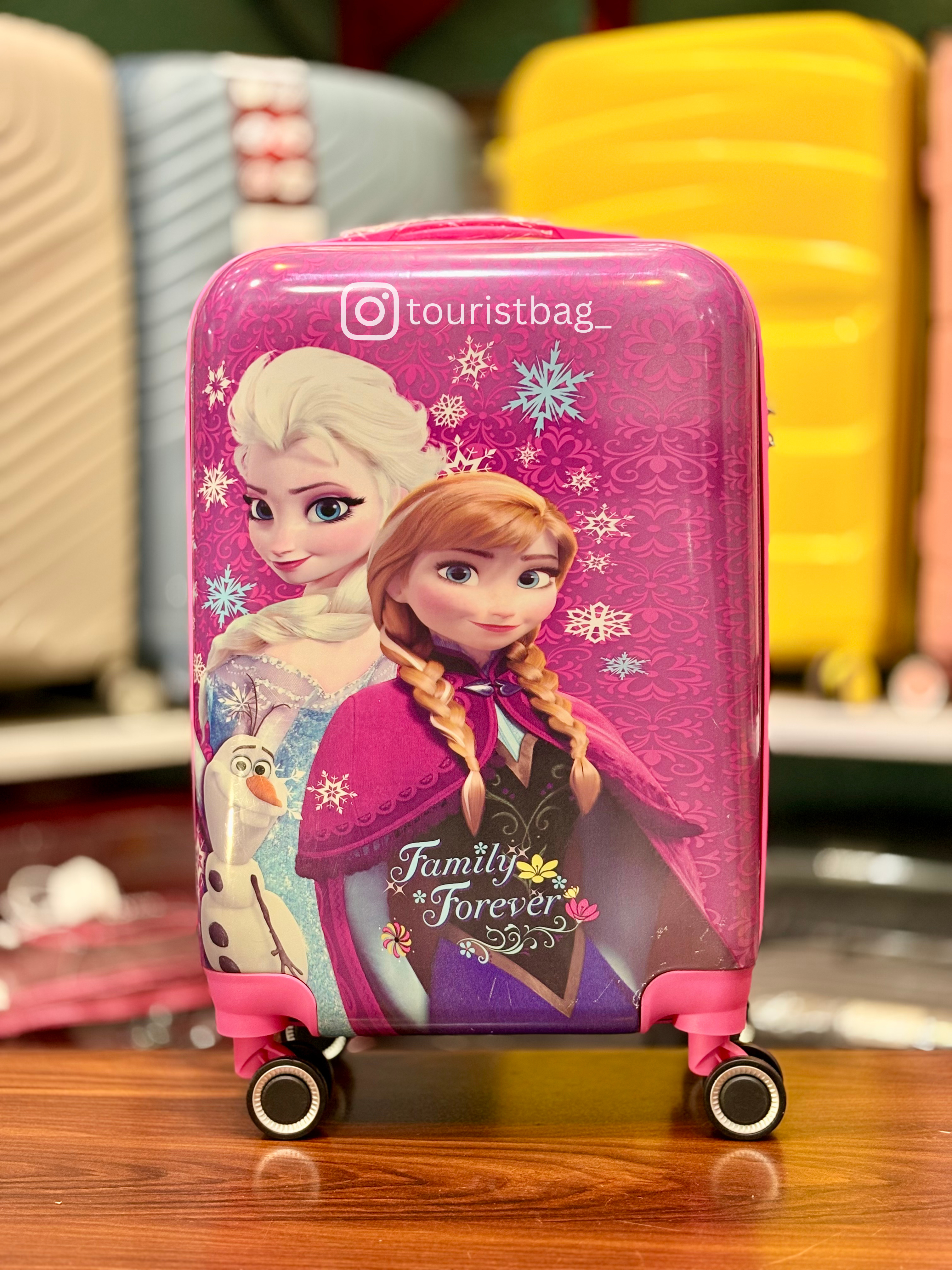 چمدان طرحدار کودک طرح فروزن