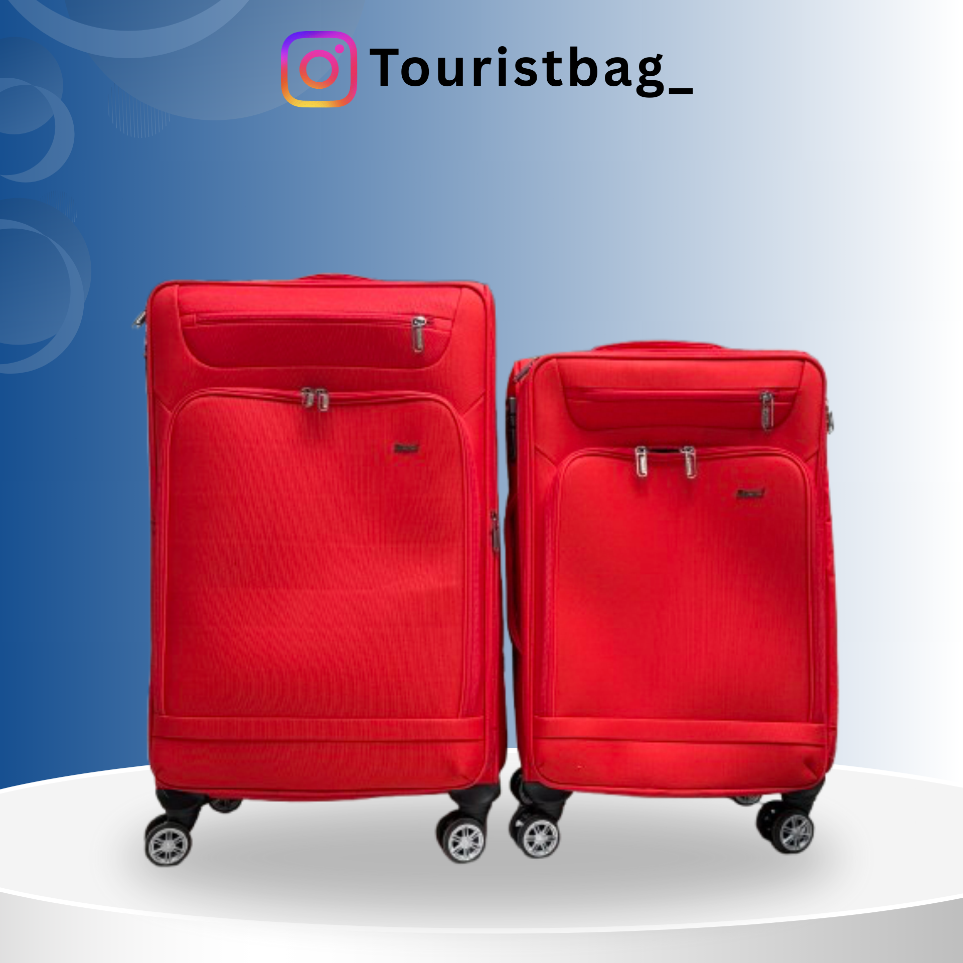 چمدان دو تیکه توریست